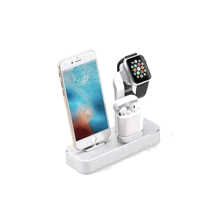 COTEetCI white 3IN1 Charger Multifunction Charging Stand For iPhone