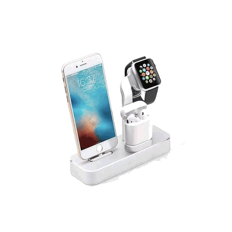 COTEetCI white 3IN1 Charger Multifunction Charging Stand For iPhone