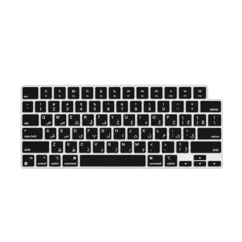 کاور سیلیکونی کیبورد فارسی مکبوک ایر 13.6 اینچ (M3 / 2024)