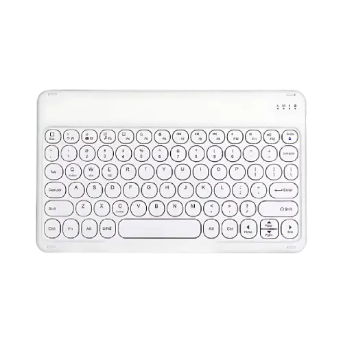 کیبورد پرتابل بلوتوثی گرد بی‌صدا | مدل 64001 | برند کوتتسی