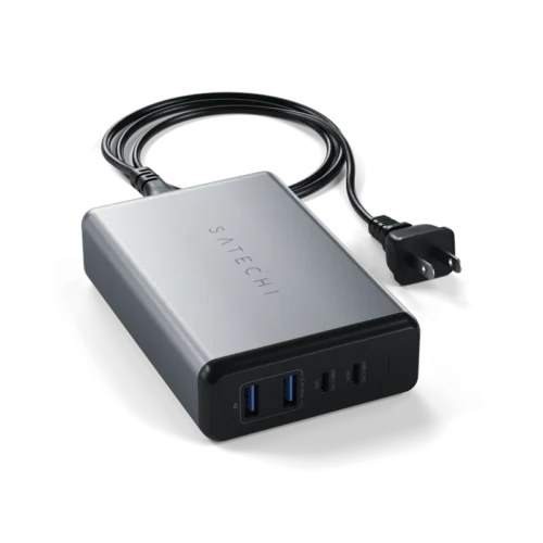 آداپتور شارژر رومیزی USB-C | 4-Port | توان 108 وات | مدل ST-TC108WM | برند ساتچی