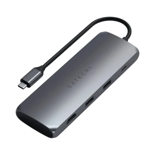 هاب هیبریدی 5 کاره USB-C با محفظه SSD مدل Hybrid Multiport | ST-UCHSEM برند ساتچی