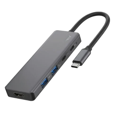هاب 5 پورت USB-C | مدل JCP6329 | سری Linx برند جی سی پال