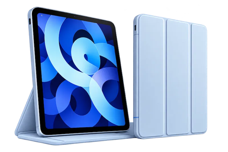 کاور آبی برای خانواده iPad Air