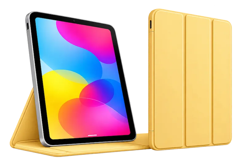 کاور زرد برای خانواده iPad